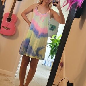 Tie-Dye Sleeveless Dress
